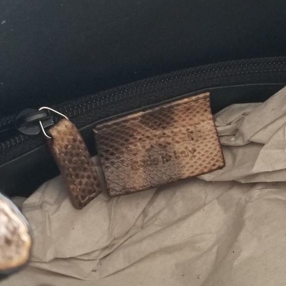 Huge sale! Vintage Gucci Tom Ford rare ring handle joy python bag - Picture 13 of 16